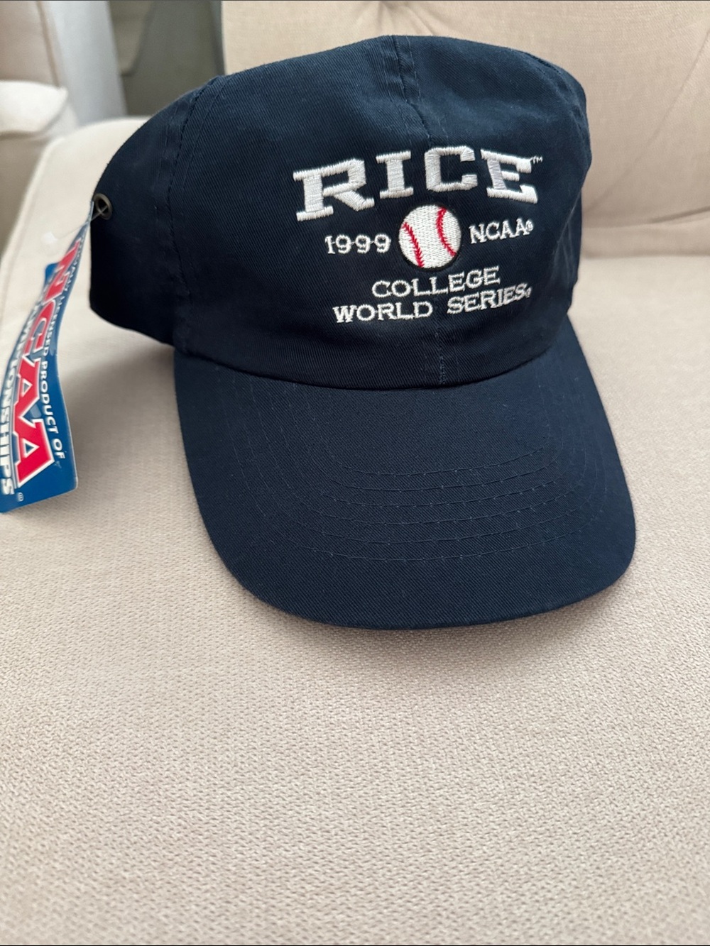 NWT 90’s RICE 1999 NCAA College World Series Cap Hat